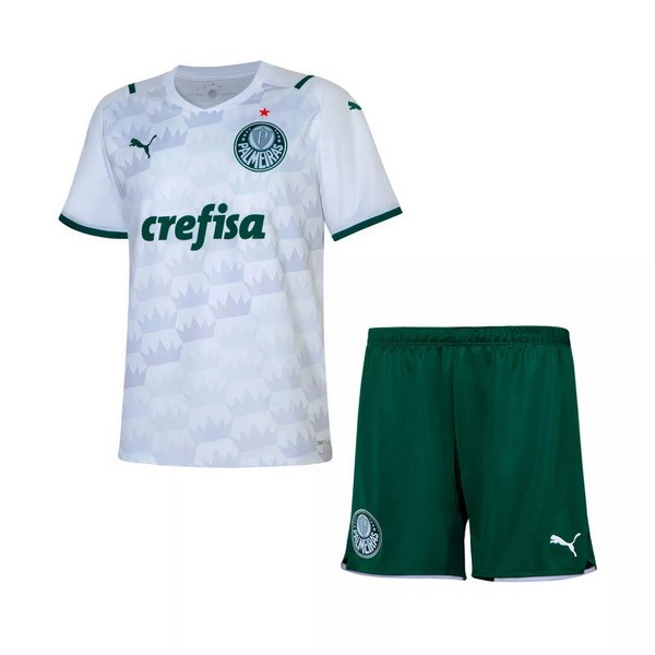 Maglia Palmeiras 2ª Bambino 2021-2022 Bianco